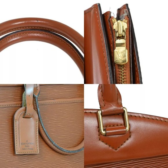 authenticity guaranteed LOUIS VUITTON LV Logo Riviera Hand Bag Epi Leather - Picture 15 of 16